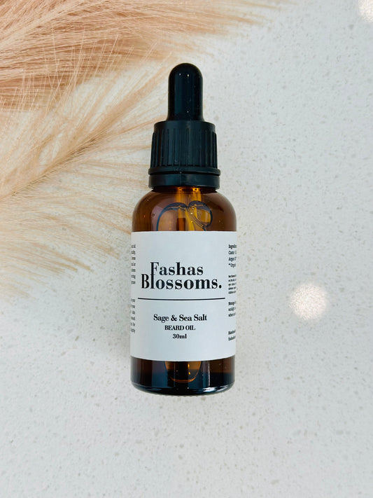Beard Oil - Sage & Sea Salt