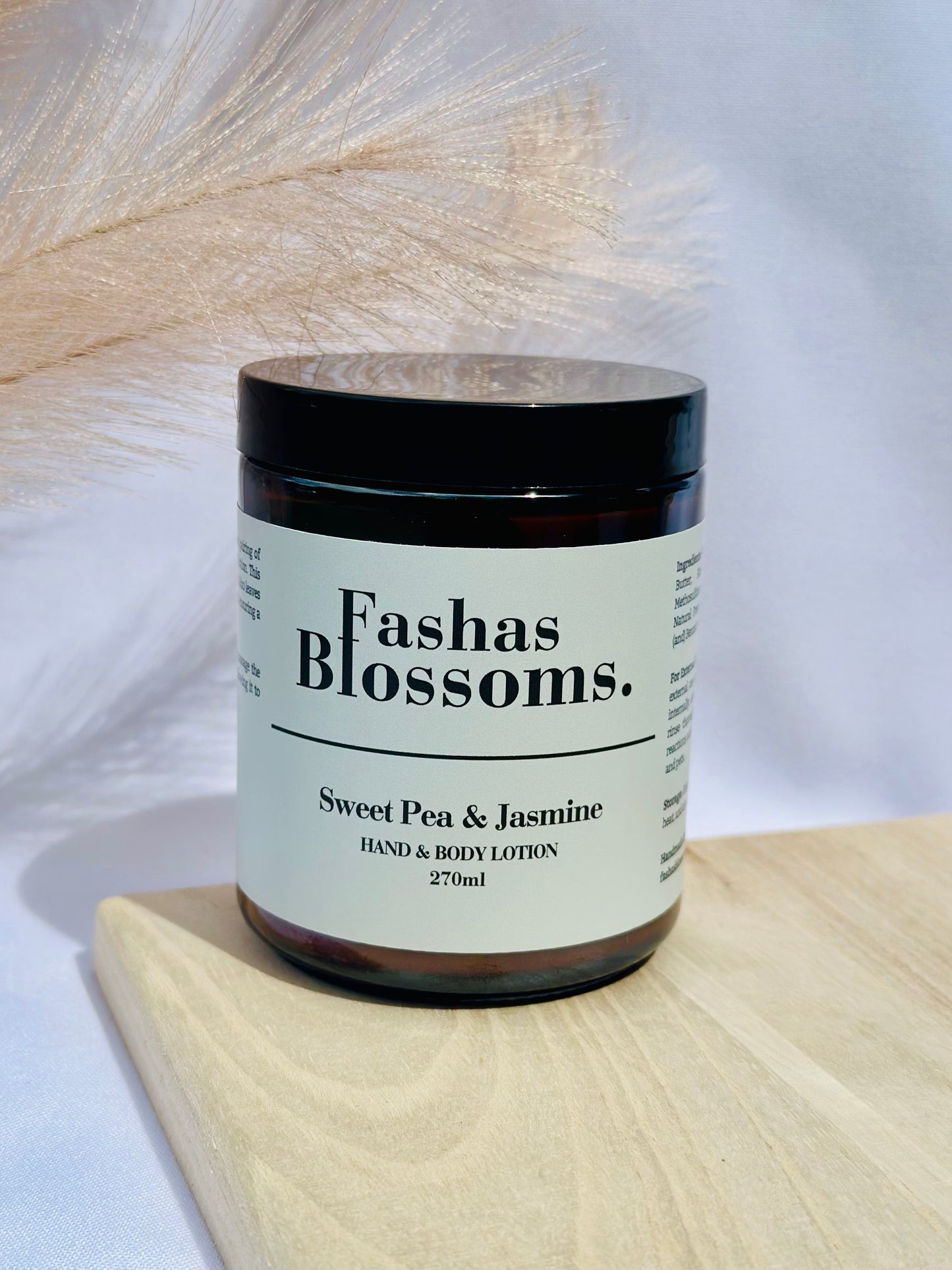 Hand & Body Lotion - Sweet Pea & Jasmine