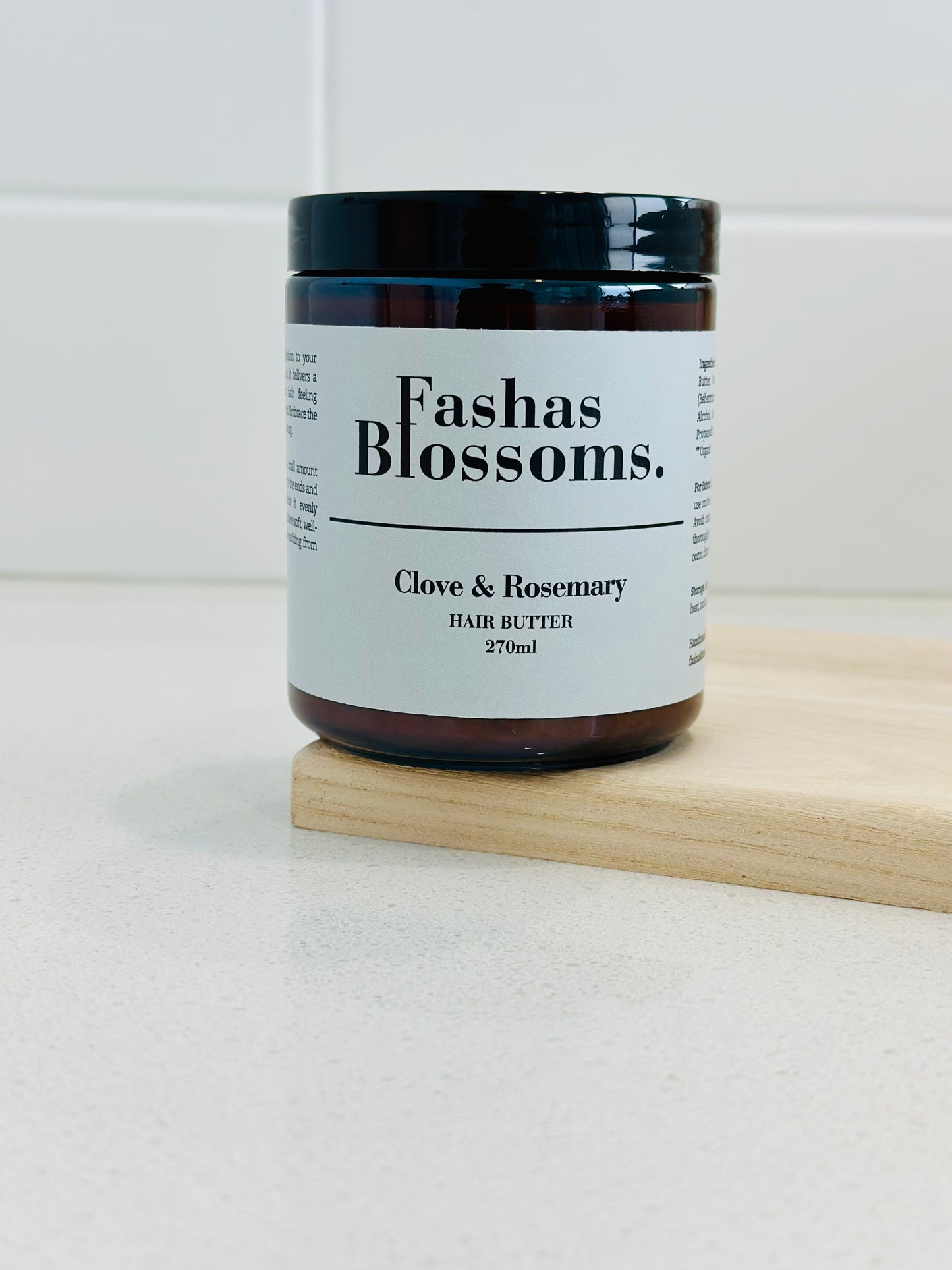 Clove and Rosemary Hair Butter