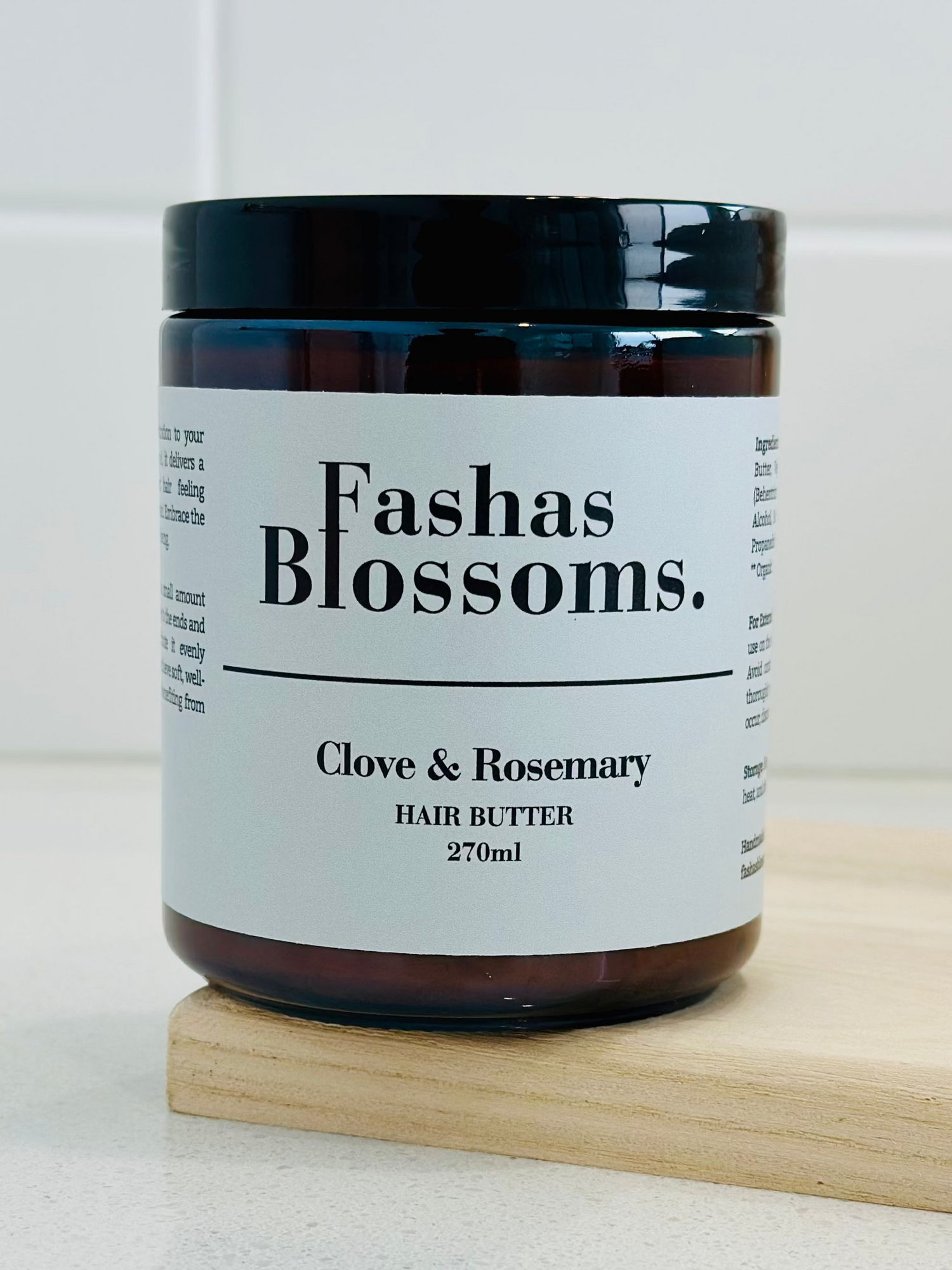 Clove and Rosemary Hair Butter